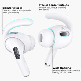 AHASTYLE soft silicone material offers lightweight comfort for long listening