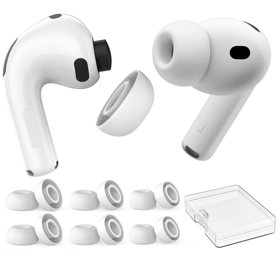 AHASTYLE AirPods Pro 3 ear tips 6 pairs for secure, comfortable fit.