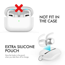 AHASTYLE AirPods Pro ear hooks 3-pairs-pack for versatile backup.