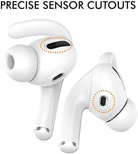 AHASTYLE AirPods Pro ear hooks anti-slip design ensures stability.