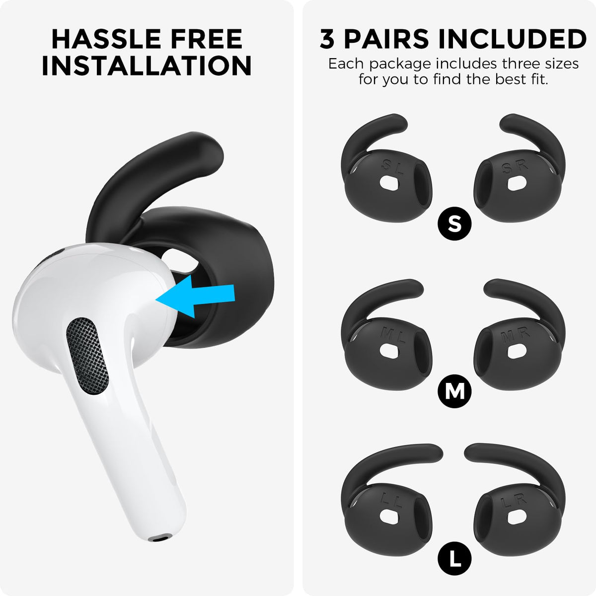 AHASTYLE storage pouch protects AirPods when traveling.