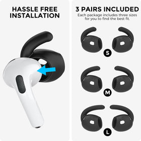 AHASTYLE storage pouch protects AirPods when traveling.