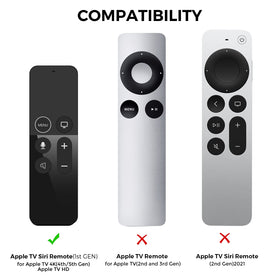 AhaStyle anti-slip silicone remote cover keeps the device secure during use.