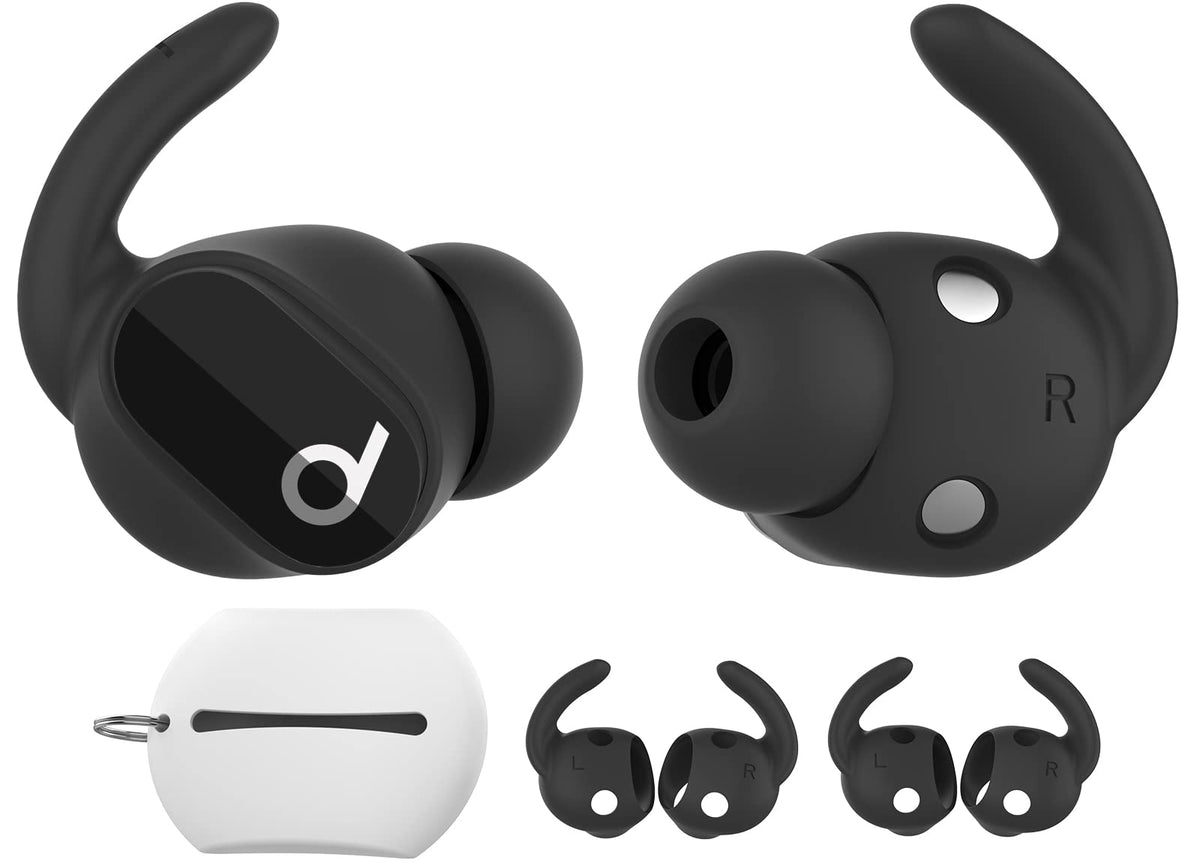 AHASTYLE Beats Studio Buds ear hooks close-up silicone for secure fit