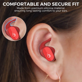 AHASTYLE ultra-light silicone feels gentle on ears during wear with Beats Buds