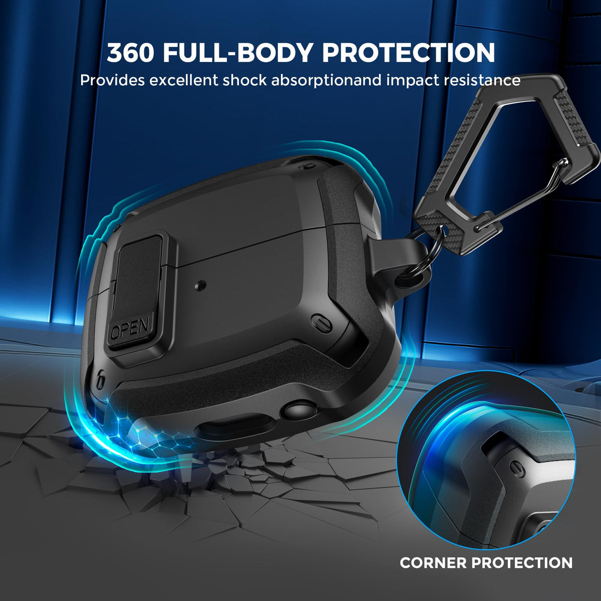 AHASTYLE cleaning kit tools displayed for precise dust removal and earbud hygiene