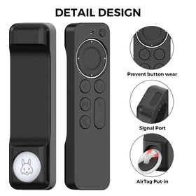 AHASTYLE close-up of button area preserving tactile remote control