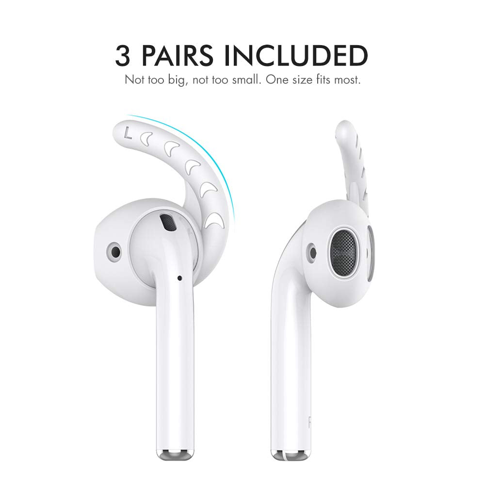AHASTYLE compatibility keeps AirPods anchored to ears during activity.