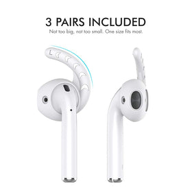 AHASTYLE compatibility keeps AirPods anchored to ears during activity.