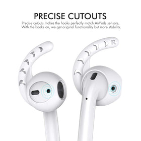 AHASTYLE compatibility with Apple EarPods for stable fit during movement.