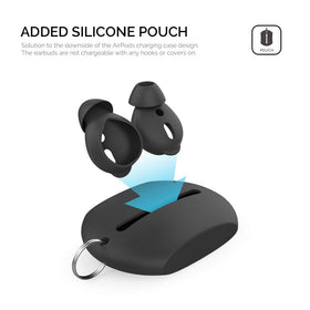 AHASTYLE easy-fit design enables quick application and removal of AirPods tips.