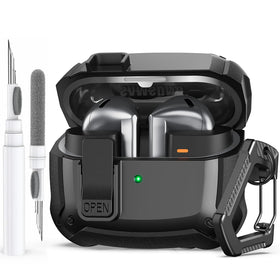 AHASTYLE front view of Galaxy Buds3 case showing protective profile and secure closure