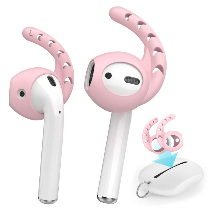 AHASTYLE front packaging showing three pairs pink hooks and pouch, ensures quick product ID