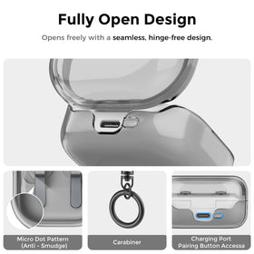 AHASTYLE side view with included carabiner for easy carry benefit