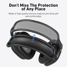 AHBTEYM AirPods Max 360-degree protection case guards against bumps.