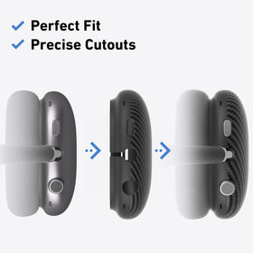 AHBTEYM 3-in-1 case design for AirPods Max combines protection and style.