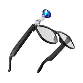 AHENOD AI Smart Glasses with 4K camera capture hands-free moments in crisp detail.