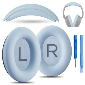 AHG ear pads for Bose QC Moonstone Blue enhance comfort and acoustic isolation