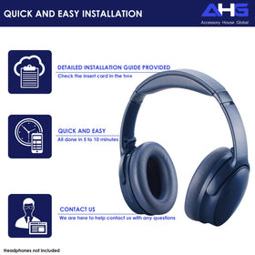 AHG ear pads compatible with Bose QC35 family for renewed comfort