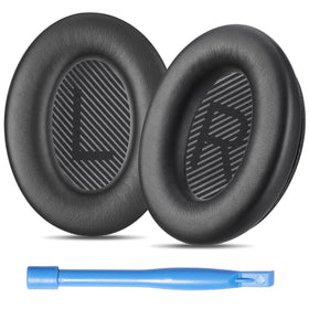 AHG Bose QC35 II ear pads closeup showing premium foam for comfort.