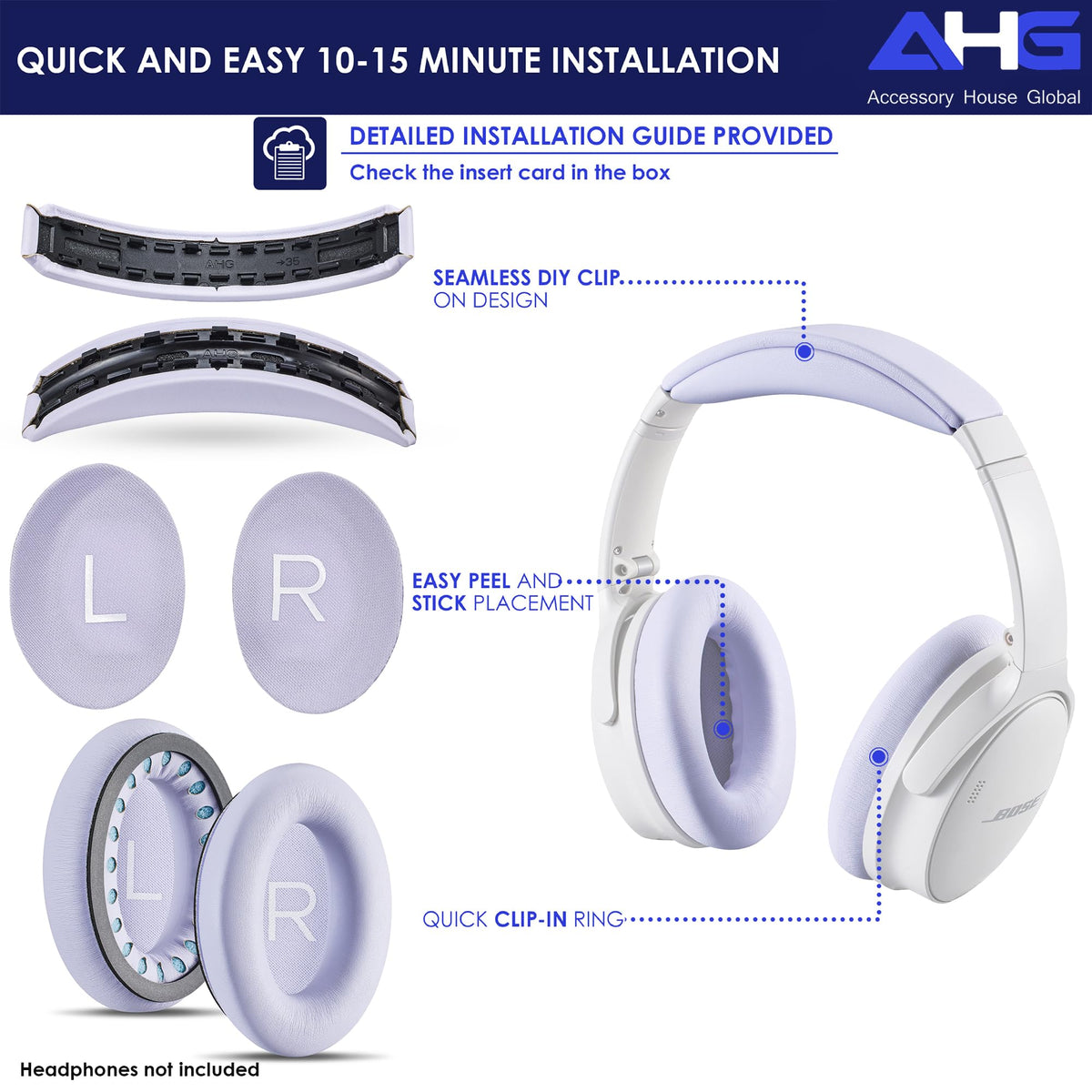 AHG Lilac compatibility chart demonstrates model coverage and upgrades.