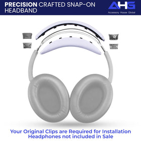 AHG Lilac headband foam detail indicates resilient support.