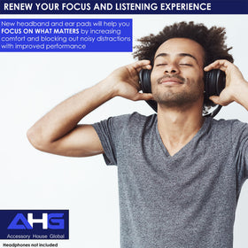 AHG new headband and ear pads revitalize headphones