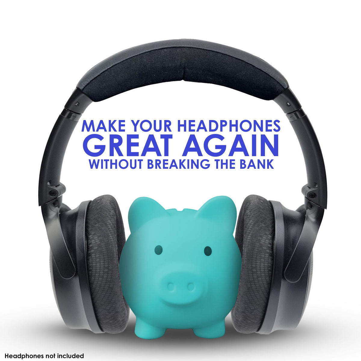 AHG QC35 high-density foam ear pads cushion for long listening sessions.