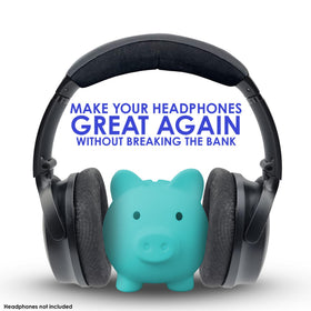 AHG QC35 high-density foam ear pads cushion for long listening sessions.