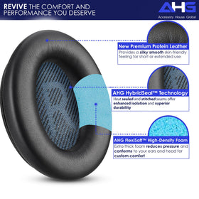 AHG SoundLink AE2 foam with FlexiSoft offers cushion and contouring.