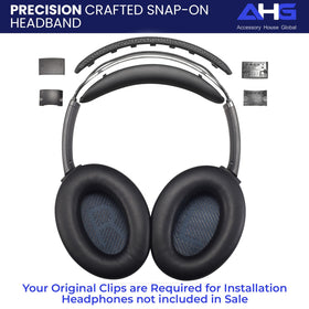 AHG SoundLink AE2 headband pad 3D-printed for precise support.