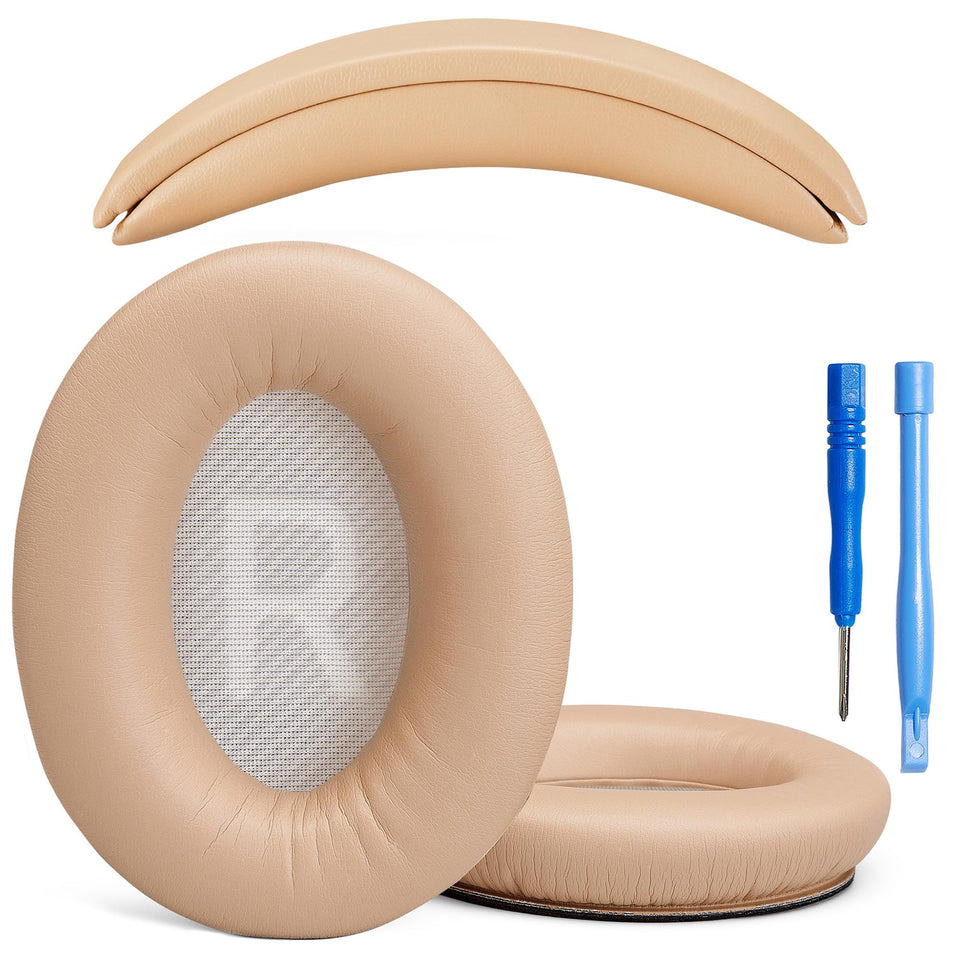 AHG SoundLink AE2 earpads beige for enhanced comfort and reduced fatigue during long listening sessions