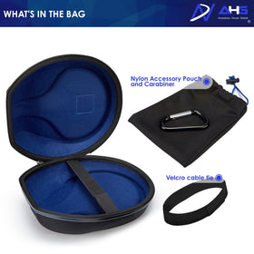AHG Spartan case central compartment keeps accessories organized and accessible.