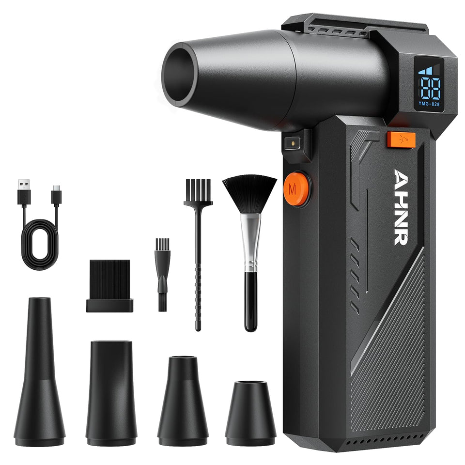 AHNR front view showing compact blower and ergonomic grip for easy handling
