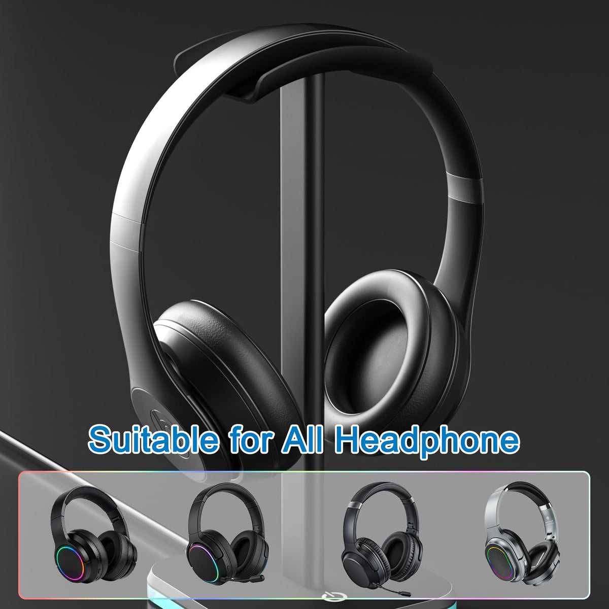 Ahonnpely universal compatibility holds Bose, Sony, AirPods Max and more