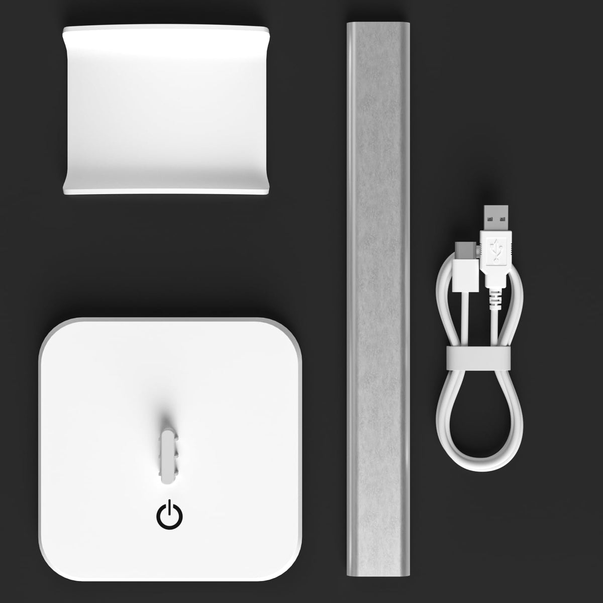 Ahonnpely minimalist desk stand with matte finish fits modern setups
