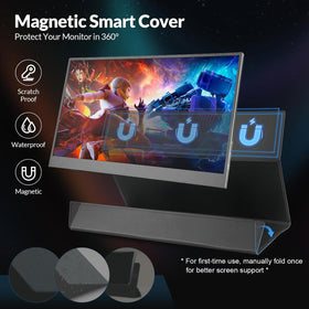 AHXJKA close-up of IPS panel texture showing accurate colors and clarity