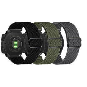 AHXLL three-pack nylon bands front packaging shows colors and compatibility benefit