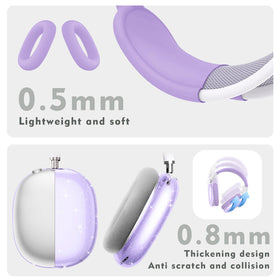 Aiaabq AirPods Max case offers 360° protection against scratches.