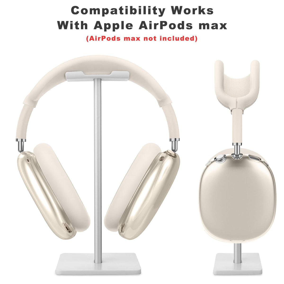 Aiaabq AirPods Max case cover anti-scratch shield protects finish.