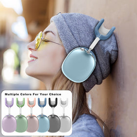 Aiaabq AirPods Max case cover soft touch silicone texture feels gentle.