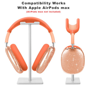Aiaabq AirPods Max case cover top view illustrating easy access to buttons