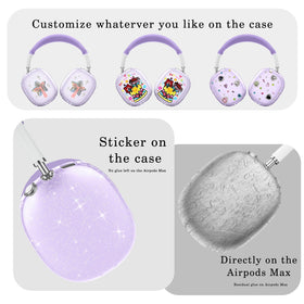 Aiaabq AirPods Max case installs with snap-on ease.
