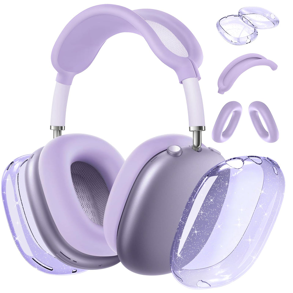 Aiaabq AirPods Max case with snap-fit and precise cutouts.