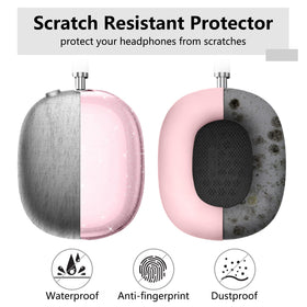 Aiaabq AirPods Max 360° silicone protection shields against bumps and dust.