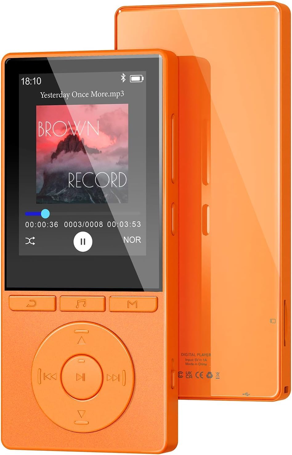 Aiandcc front view with 2.4 inch screen showing clear controls and quick navigation benefit