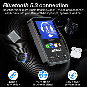 Aiandcc MP3 player 1.77-inch color screen for easy navigation during activity.