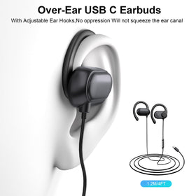 AIAUXAI open-ear design keeps you aware of surroundings while listening.