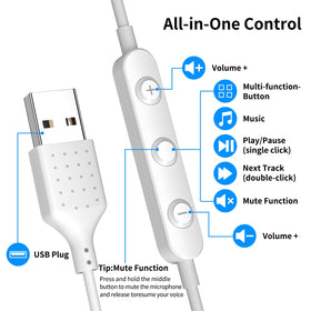AIAUXAI noise-isolating drivers provide focused audio during calls