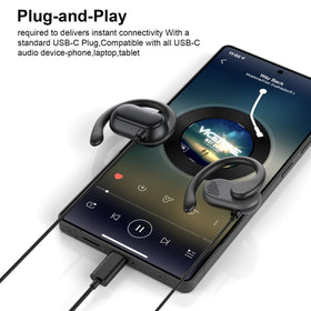 AIAUXAI wide compatibility with iPhone and Samsung USB-C devices.
